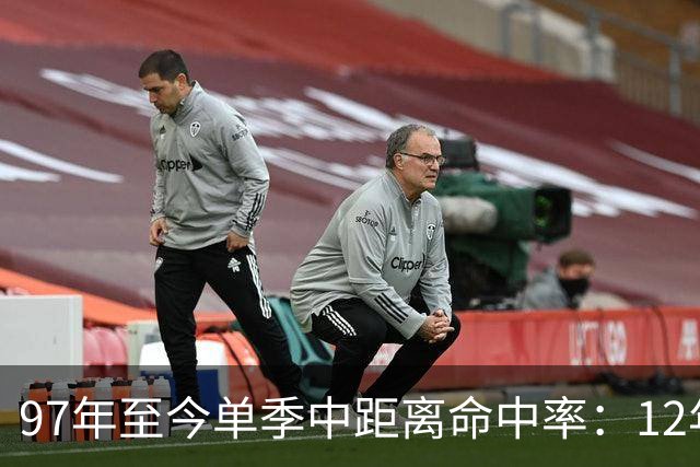 97年至今单季中距离命中率：12年贾米森最铁 嘴哥&威少&乔治在列